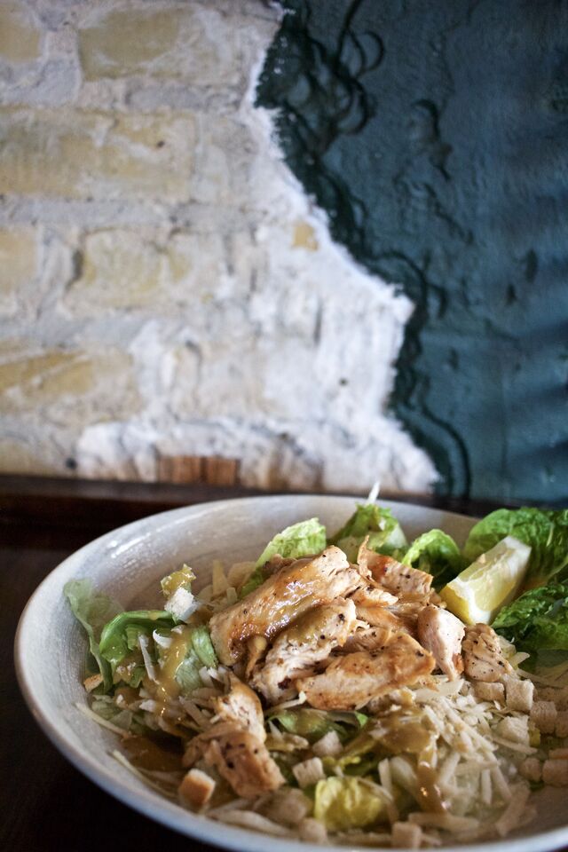 Chicken Caesar Salad - our take with a fresh lemony dressing and Grana Padano
