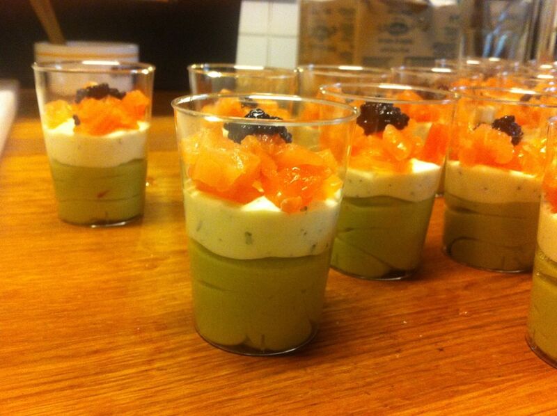 verrines avocat tomate