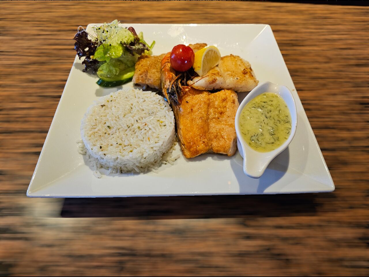 Fisch Grillteller