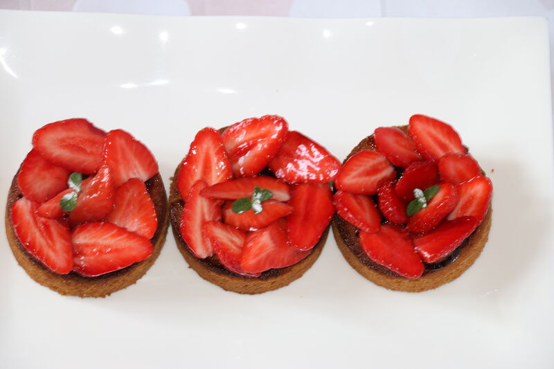 tartelettes fraises