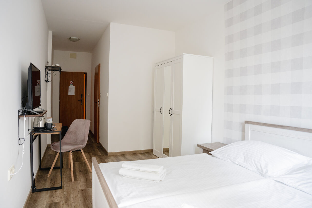 Pokoj komfort s manželskou postelí