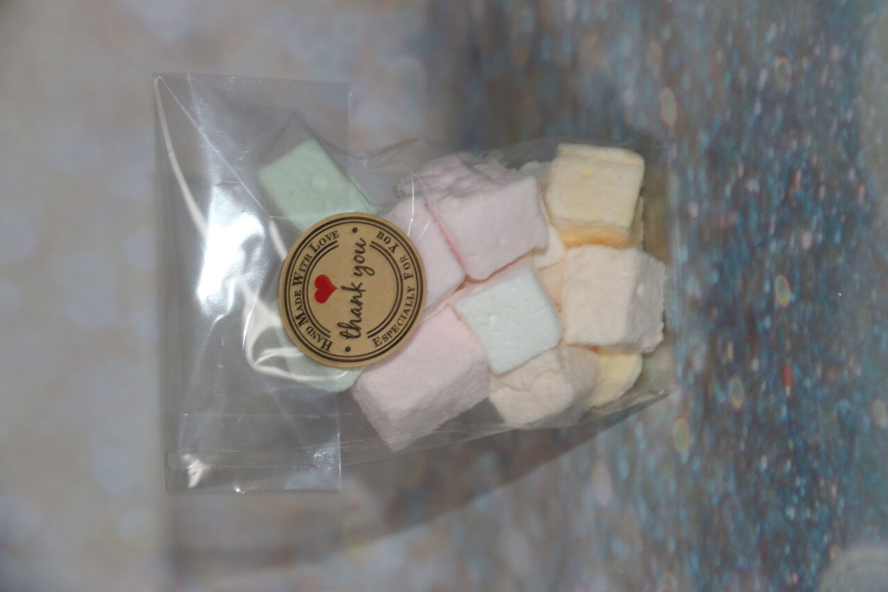 guimauves maison sans oeuf , sans lactose, sans gluten