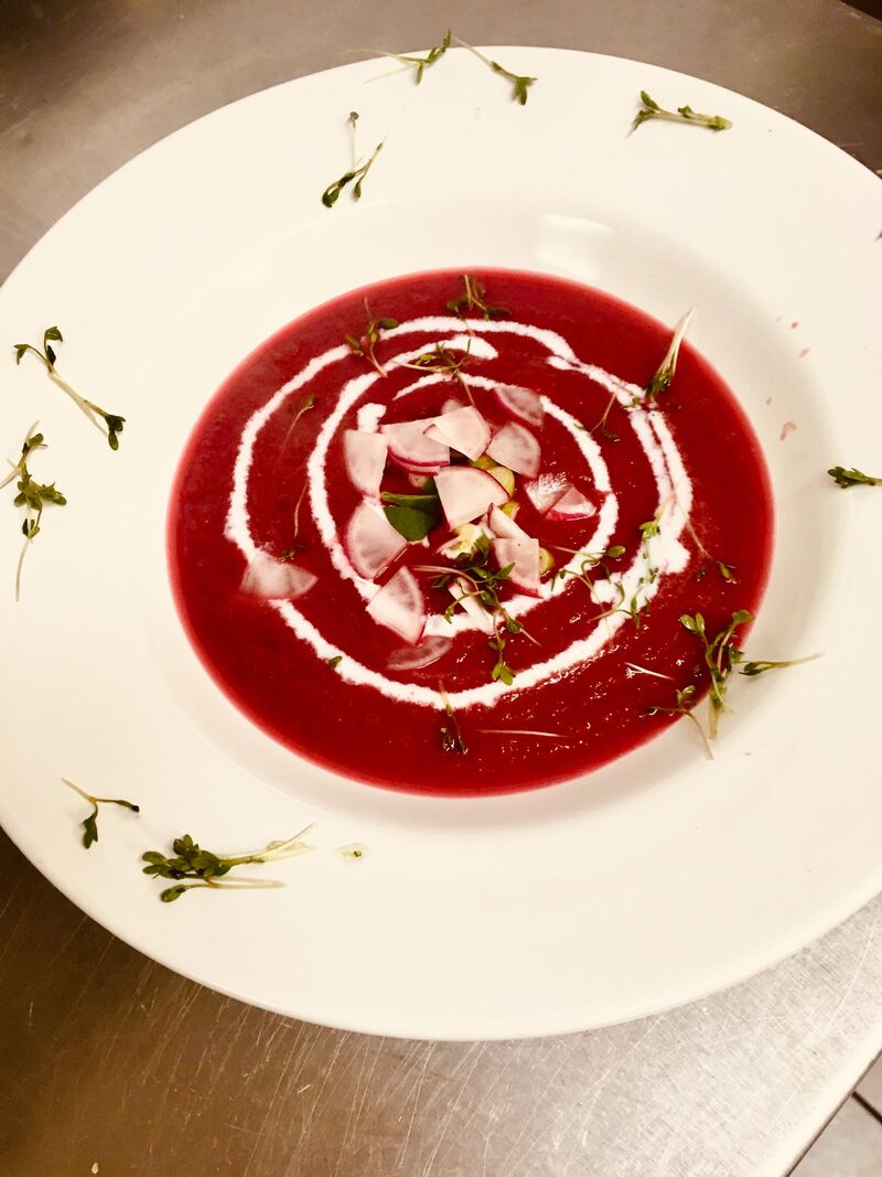 Rote Beete Suppe 