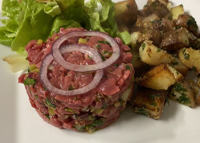 Tartare de bœuf 