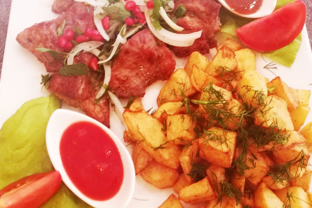 Gruziński szaszłyk wieprzowy