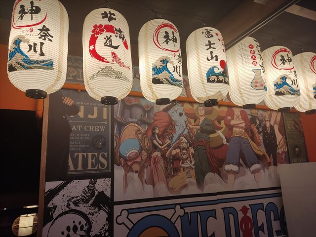 Podrás cenar a la luz de los faroles.