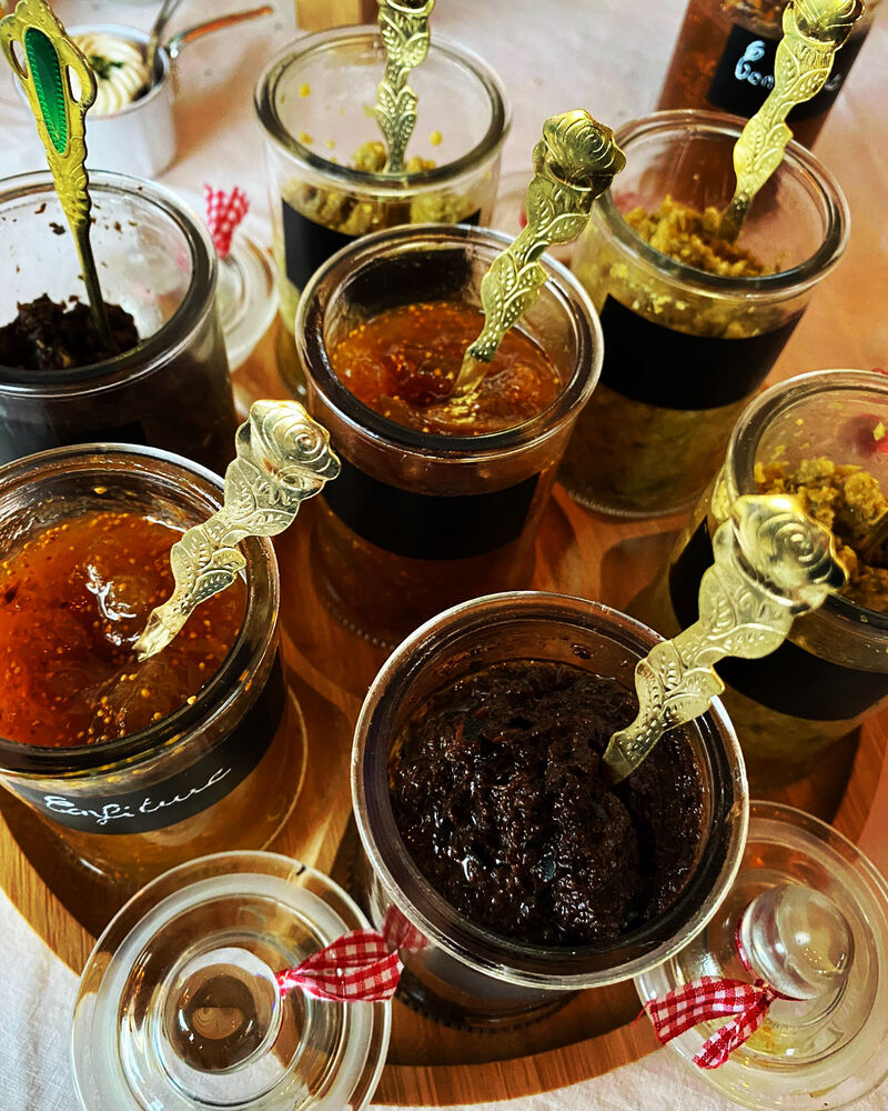 tapenade olives vertes , tapenade olives noires