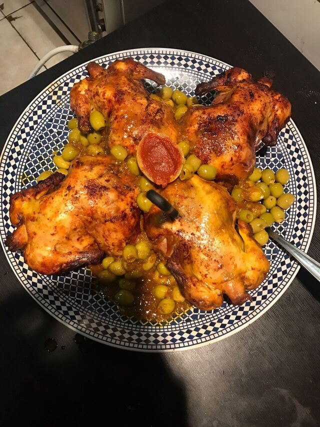 Poulet olive 