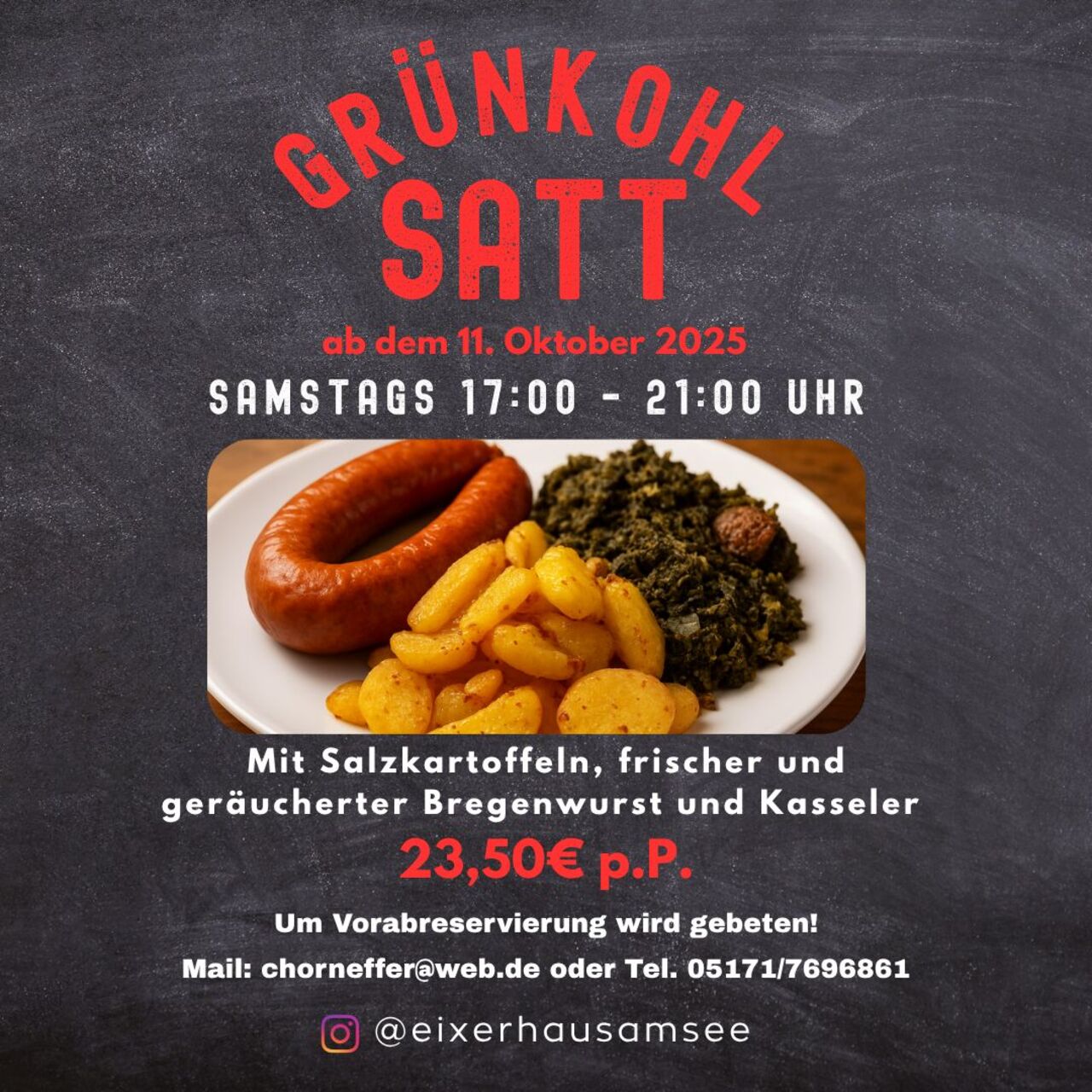 Grünkohl satt
