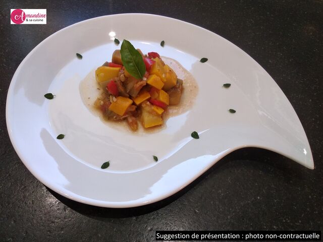 Ratatouille aux herbes du jardin