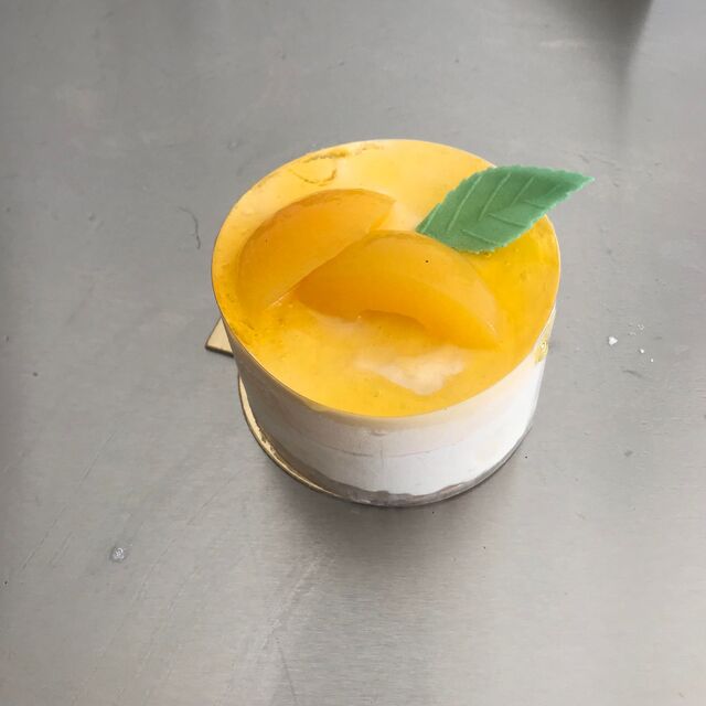 Mousse nougat/abricot