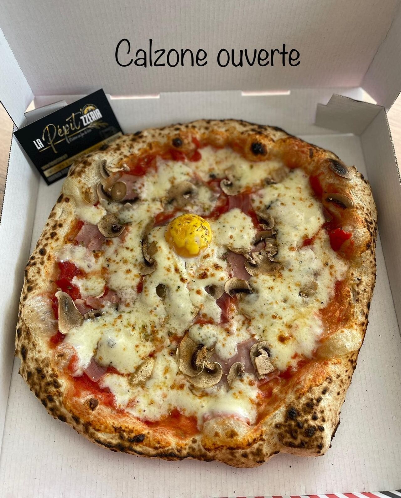calzone ouverte