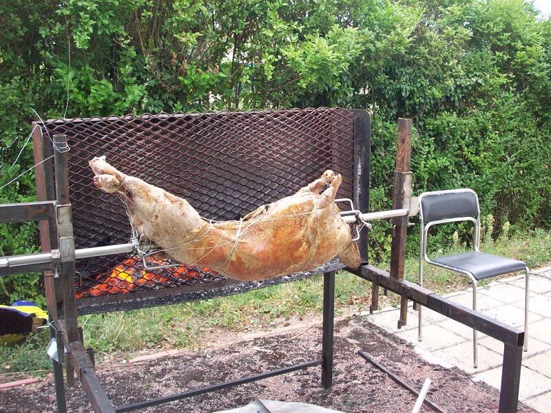 Agneau cuisson feu de bois - 20€ par pers