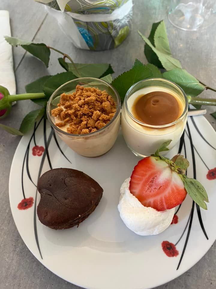 menu spécial st valentin