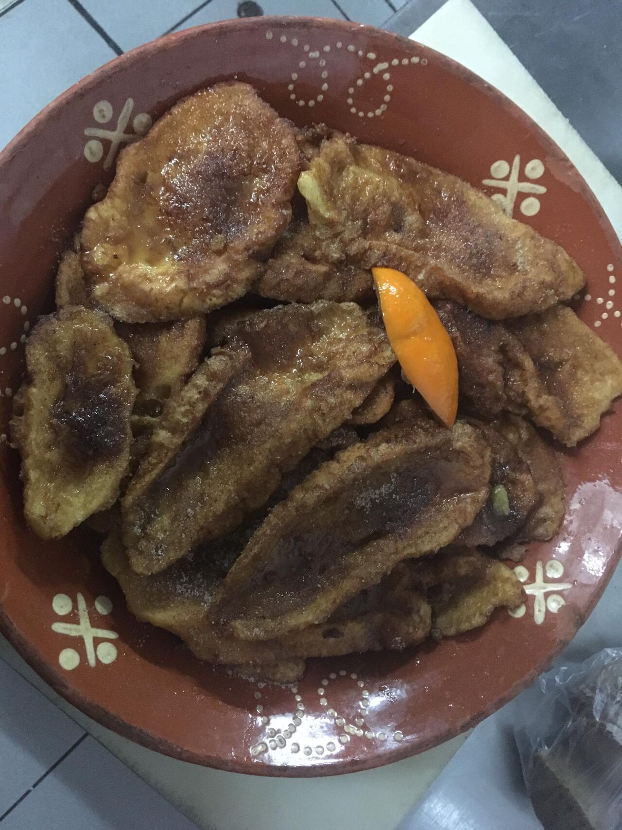 Rabanadas c/ovos caseiros