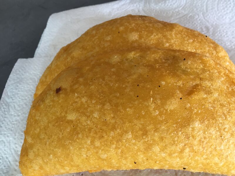 La taille est important et avec la sauce fait maison. Irrésistible ! 