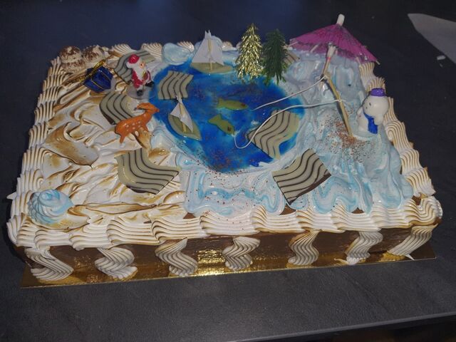 Gâteau anniversaire thème 