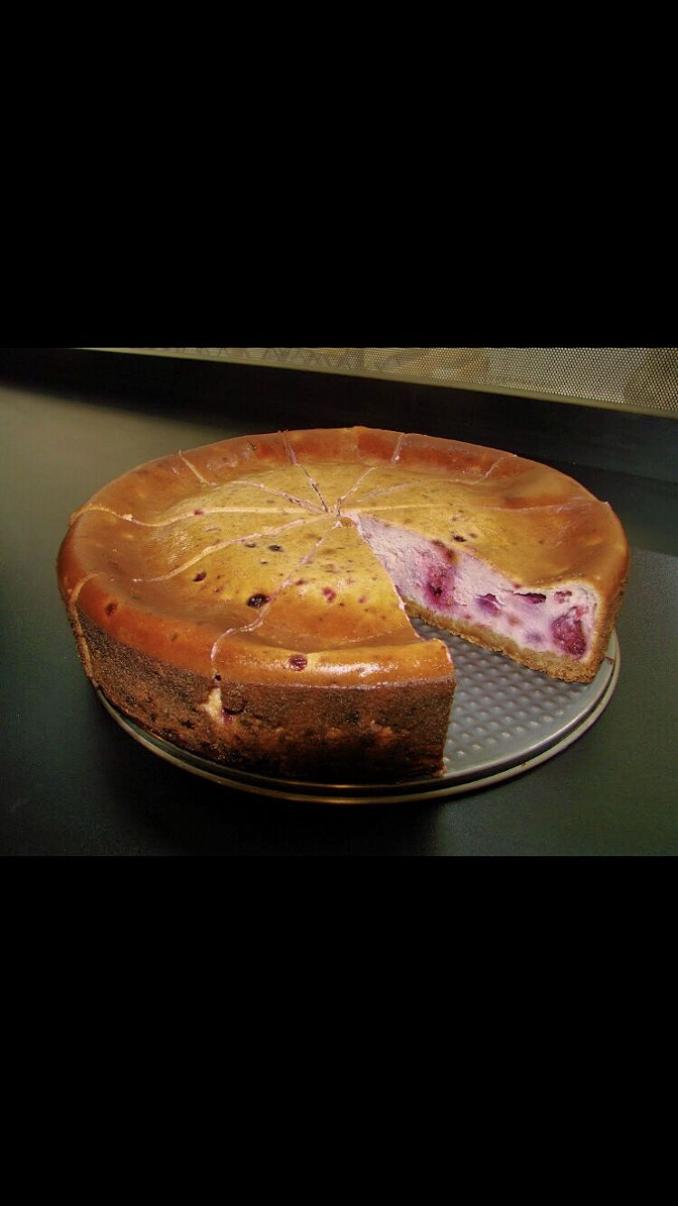 cheesecake framboise myrtille