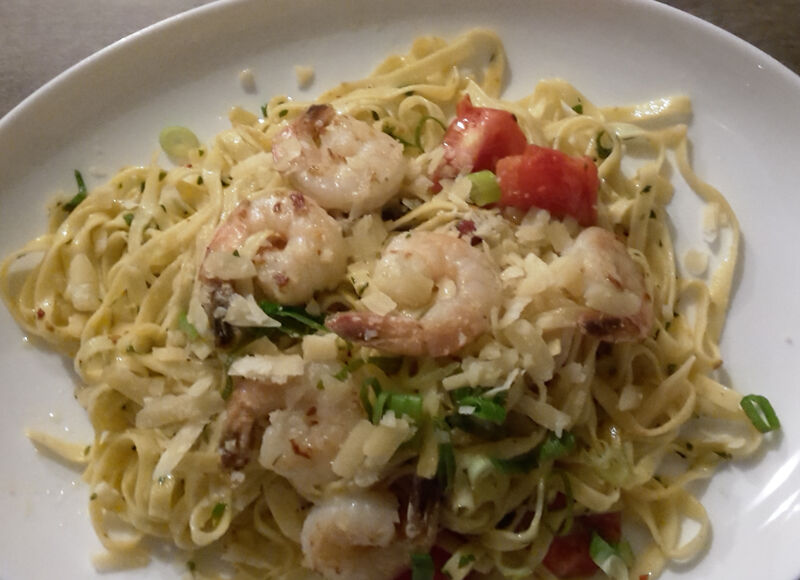 Linguine mit Gambas