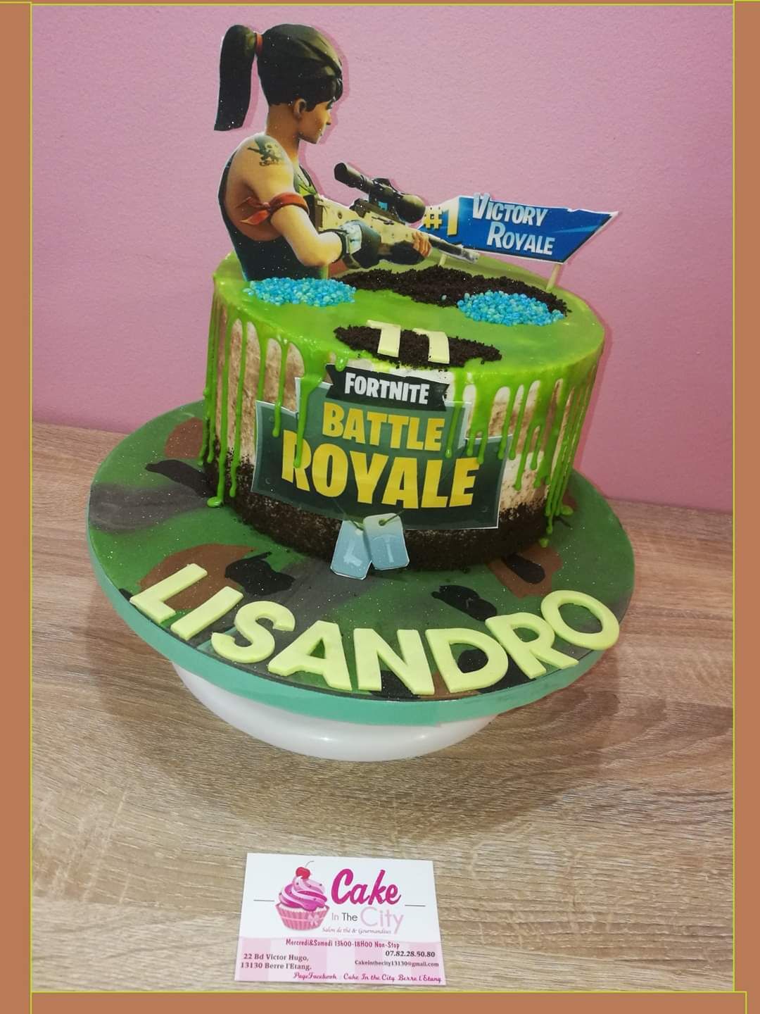 Gâteau Fornite