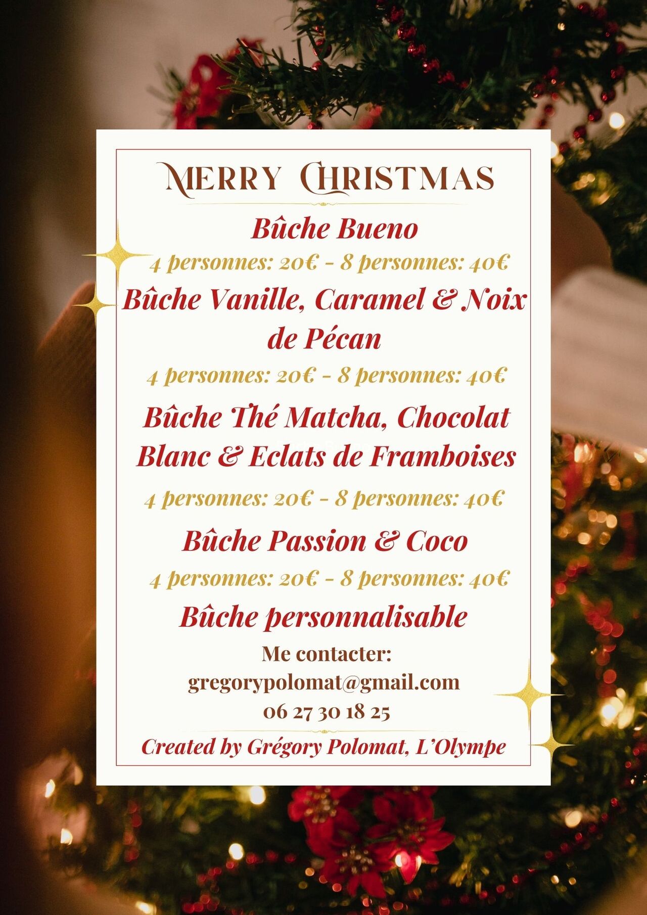 Fêtes de fin d’année 🎄🖤💫