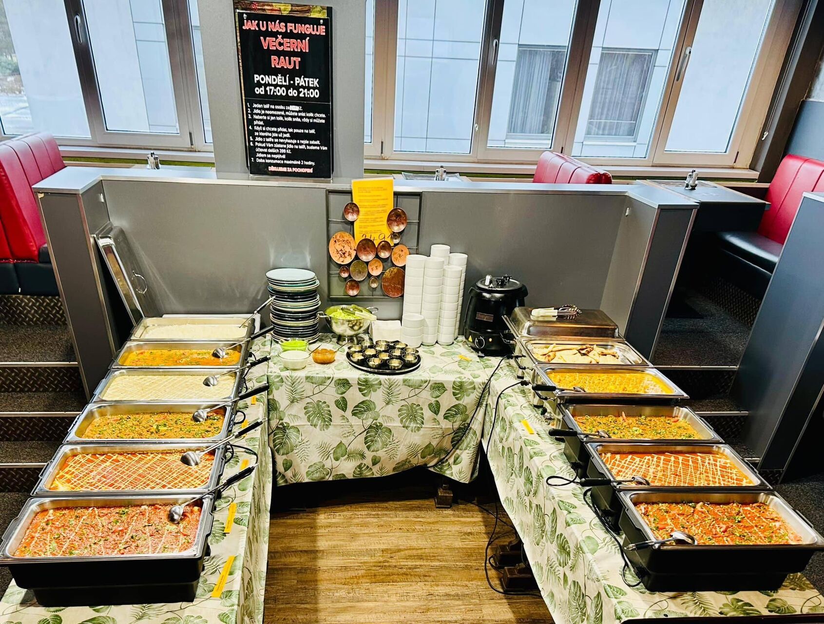 Denní rauty formou bufetu
