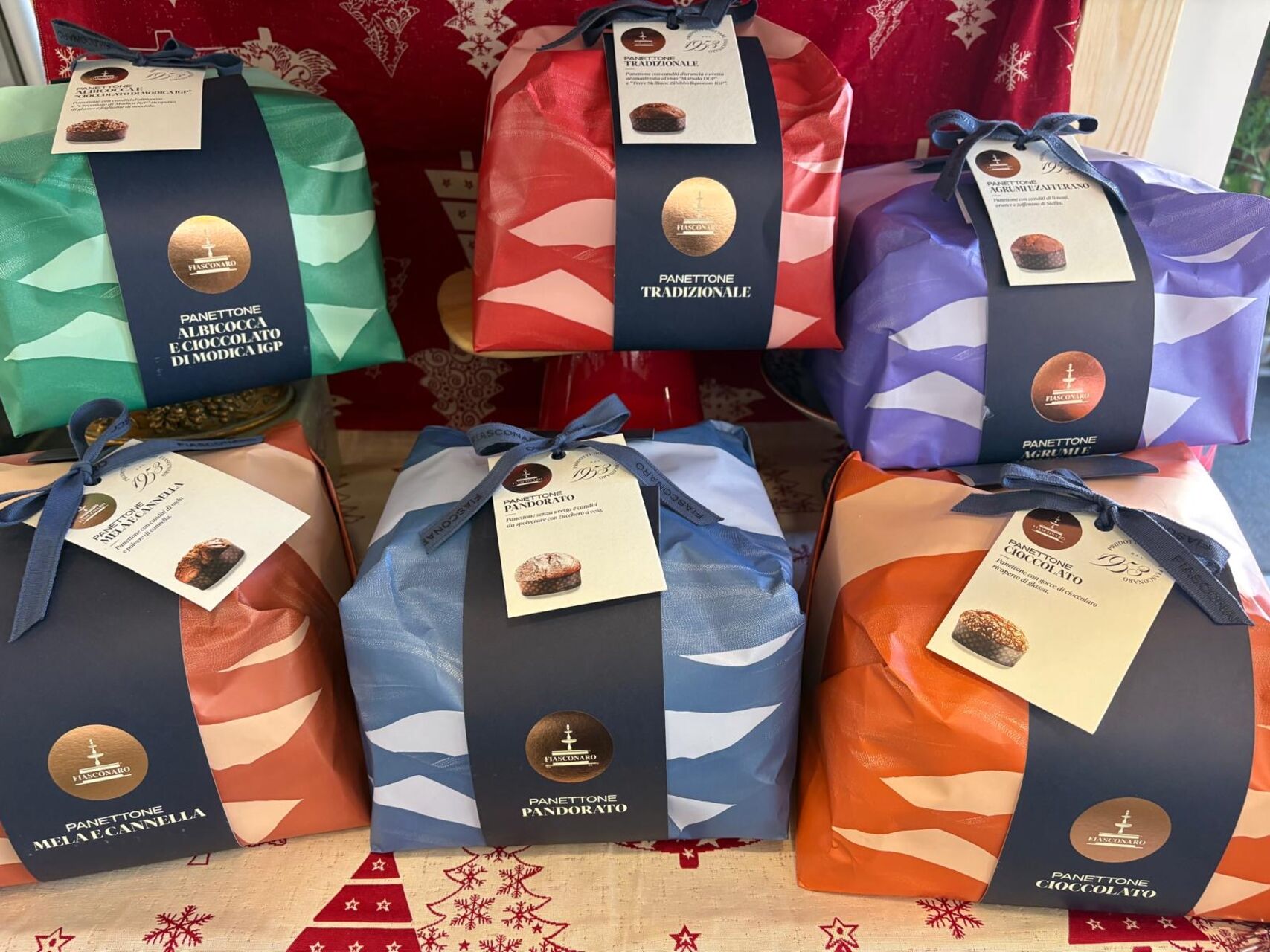 I panettoni di Fiasconaro - 6 diversi gusti