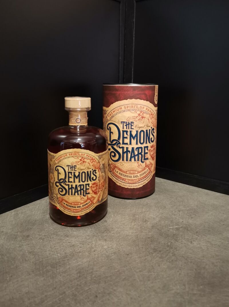 Demon's Share, rhum du Panama=plus en stock
