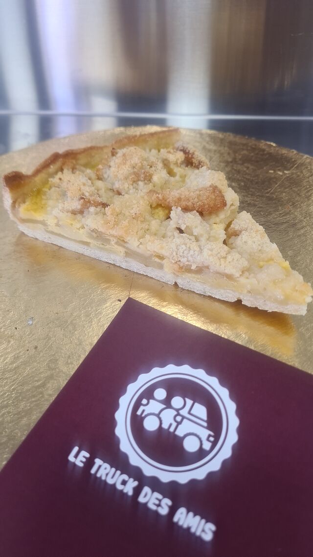 Tarte crumble aux pommes