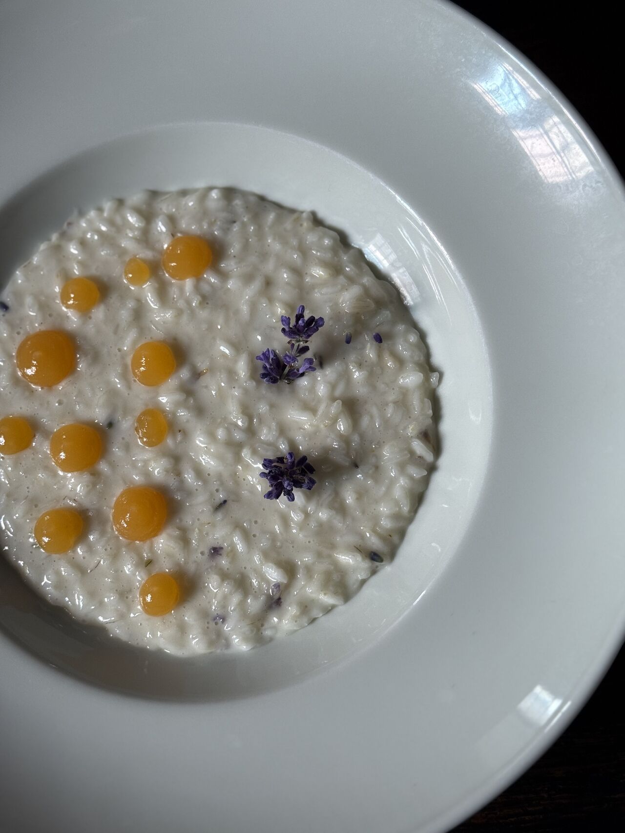 Risotto lavanda e melone 