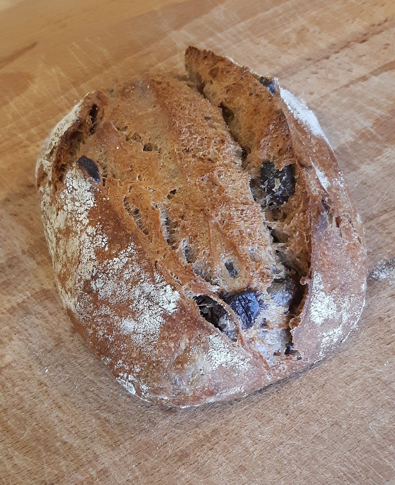 Pain aux olives de Kalamata