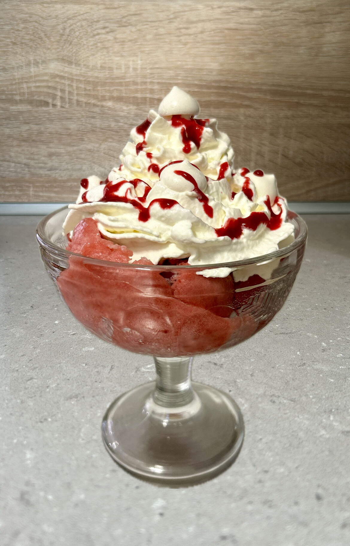 Coupe glacée Rouge Meringue