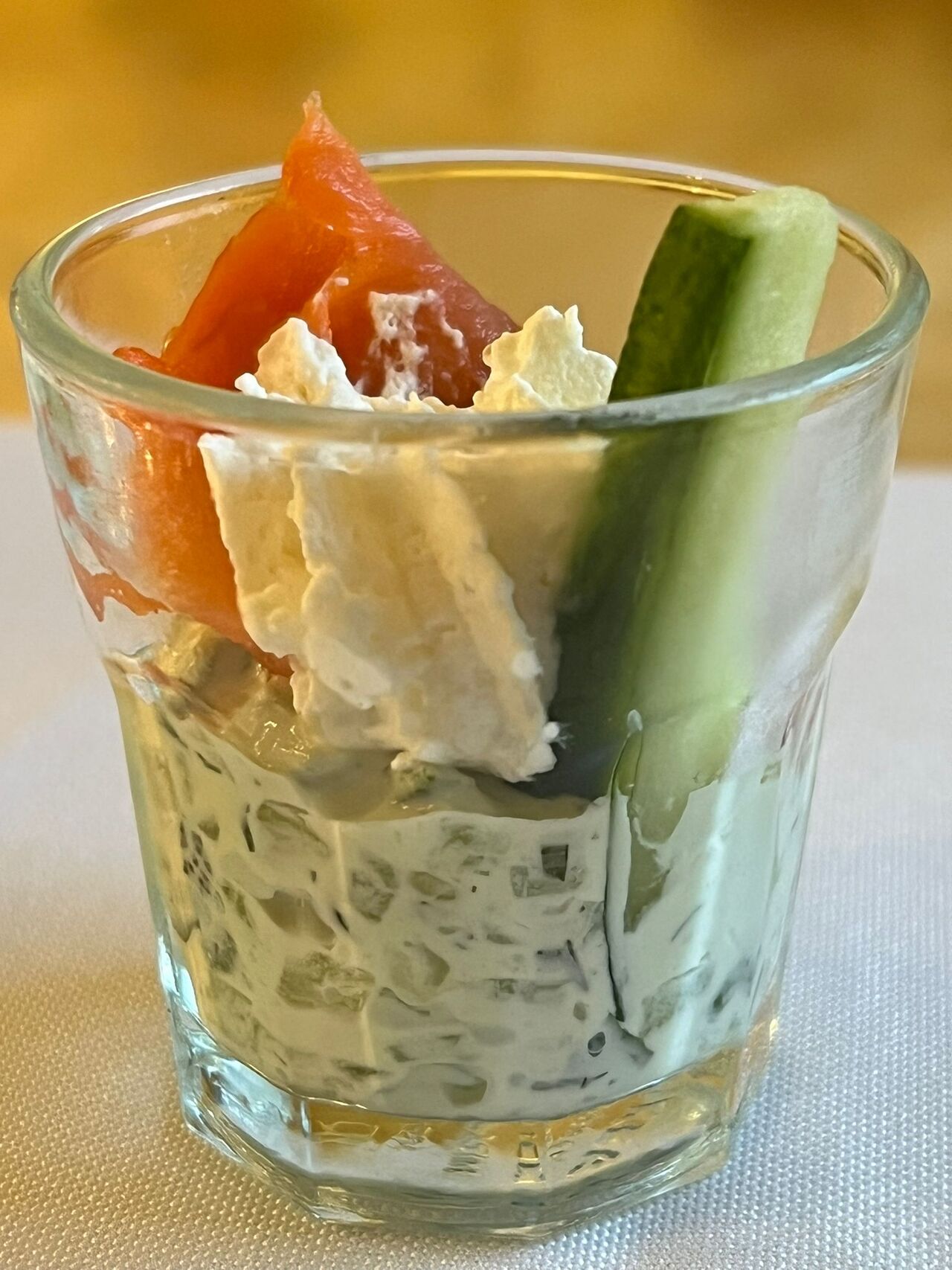 Tartare de concombre