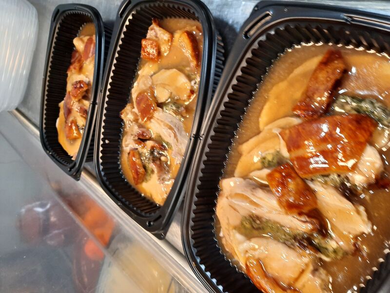 Lomo de Cerdo Asado Relleno