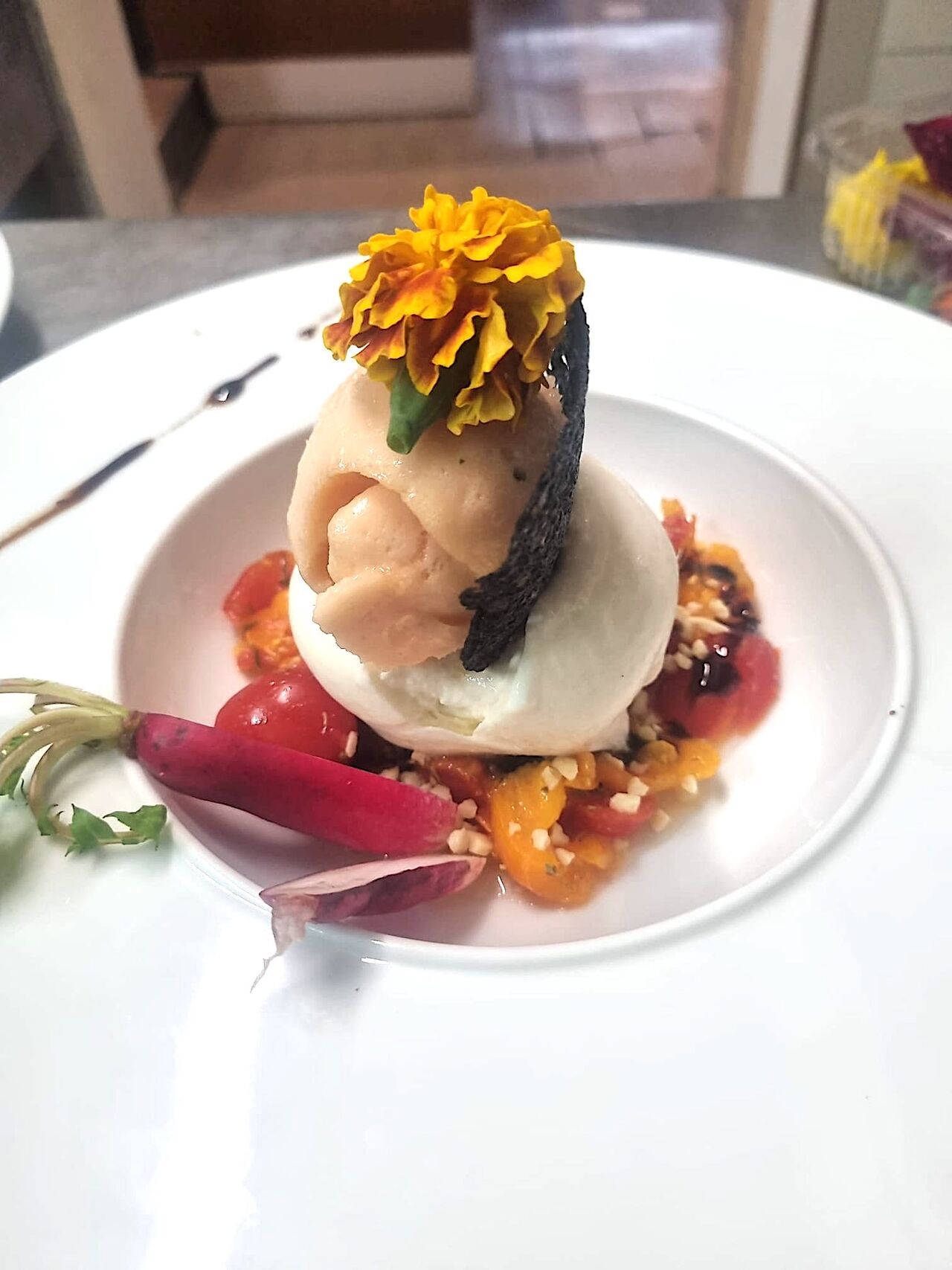 Une entrée originale 