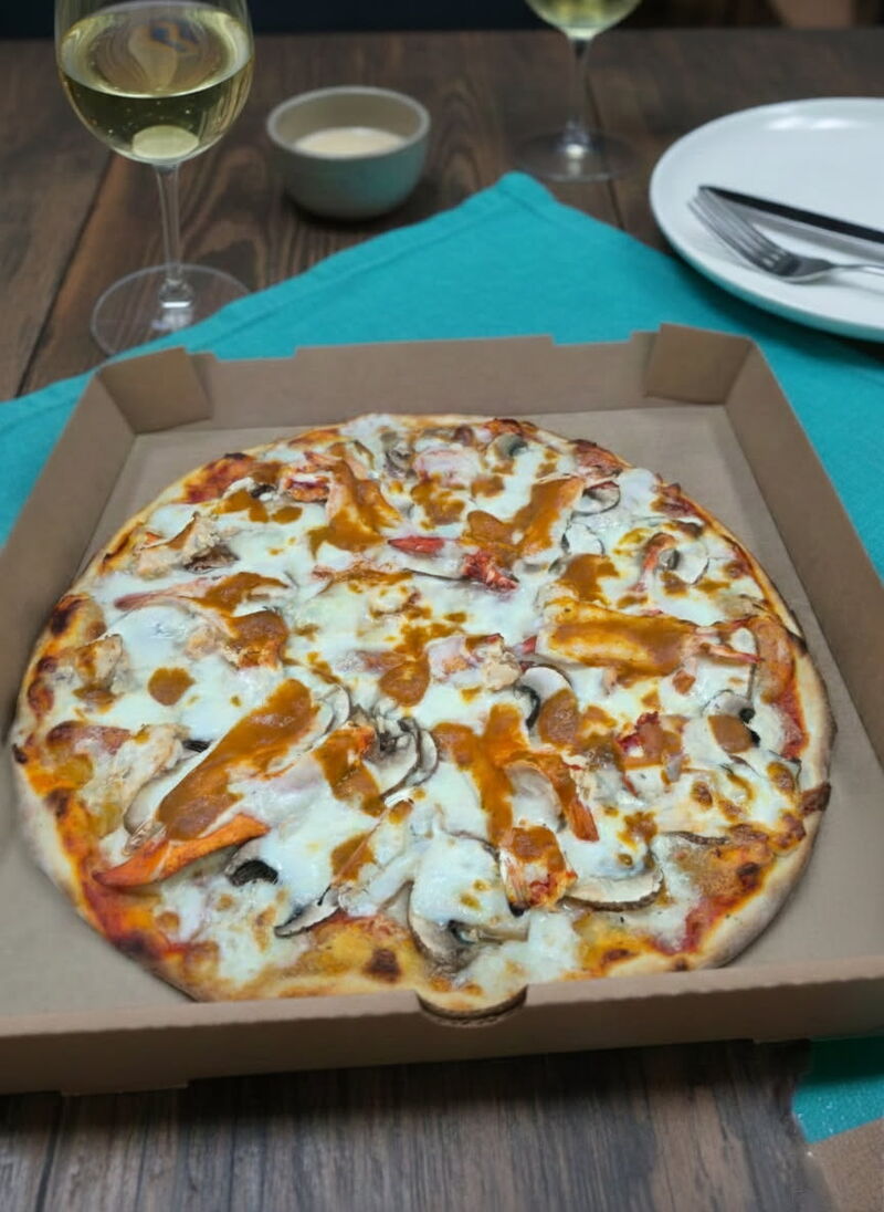 PIZZA THERMIDOR 22.00 €