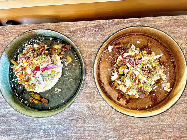 Risotto légumes, champignons & jambon italien. 