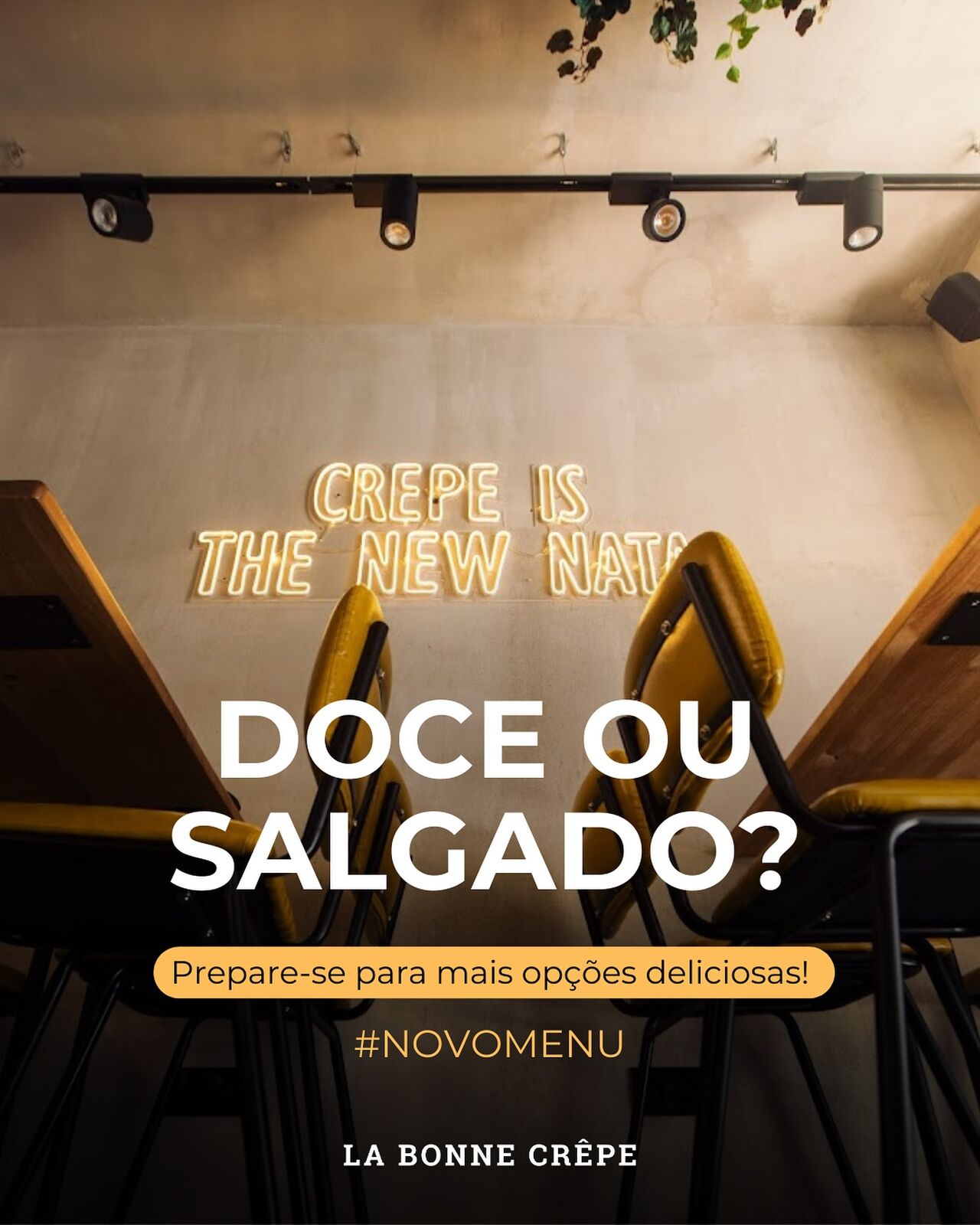 Crêpes ao seu gosto!