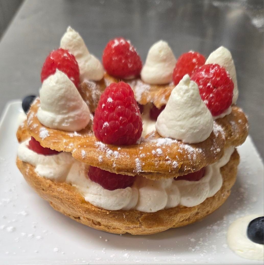 Délice Framboise choux chantilly 