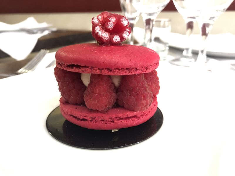 Le macaron framboise de « Benjamin »