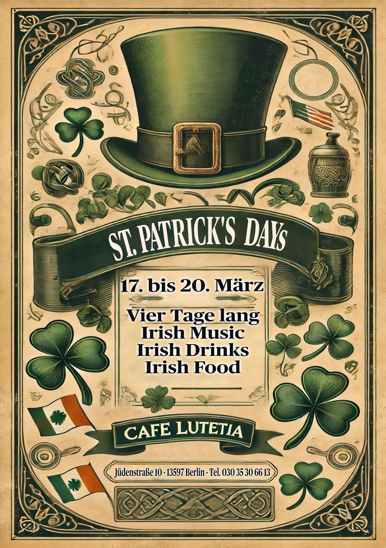 St. Patricks Day im Lutetia