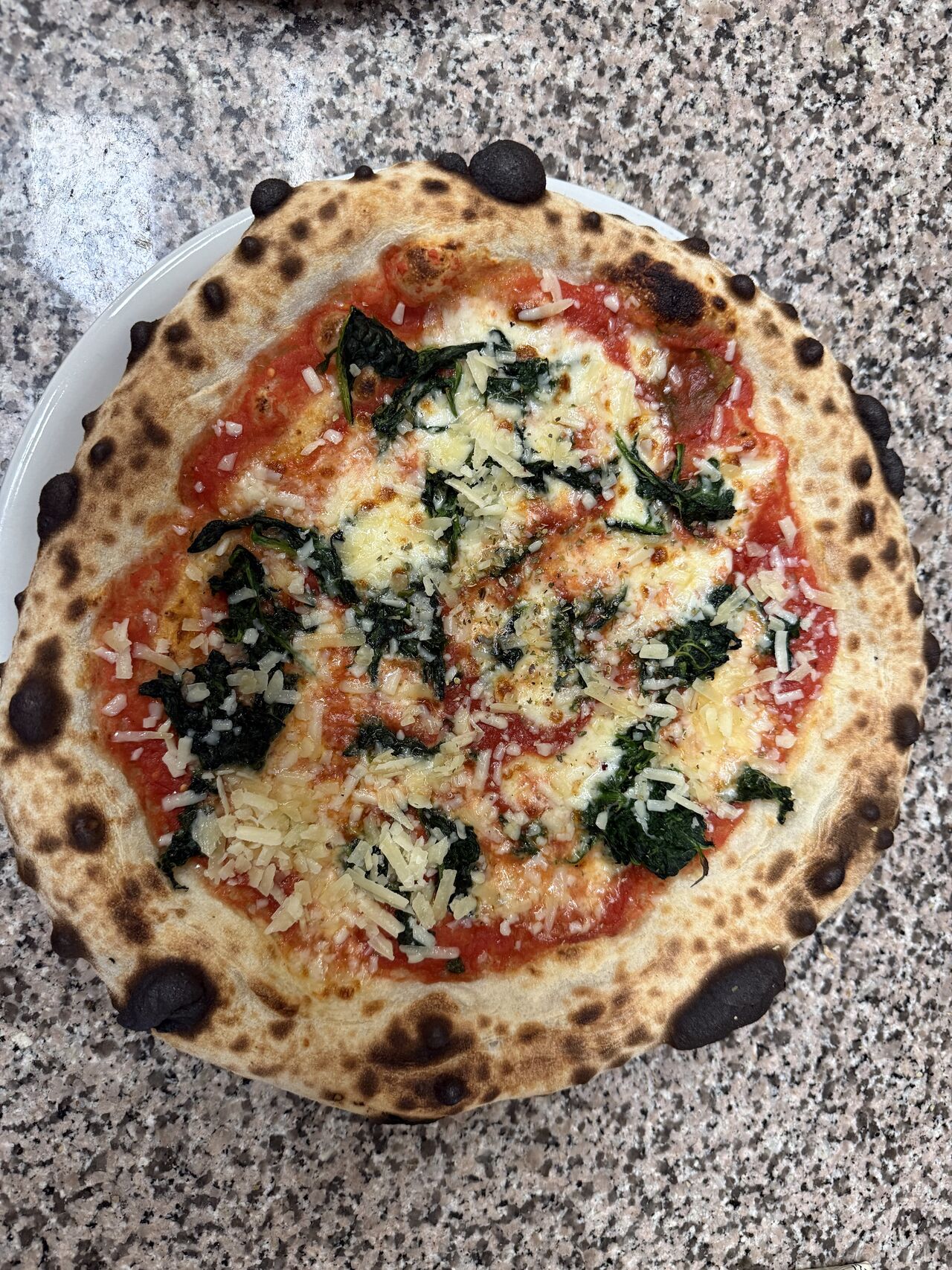 Pizza Spinaci Pecorino
