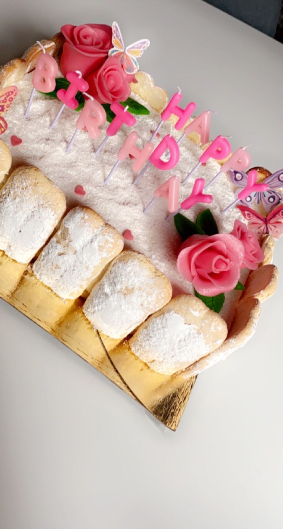 Charlotte aux framboises