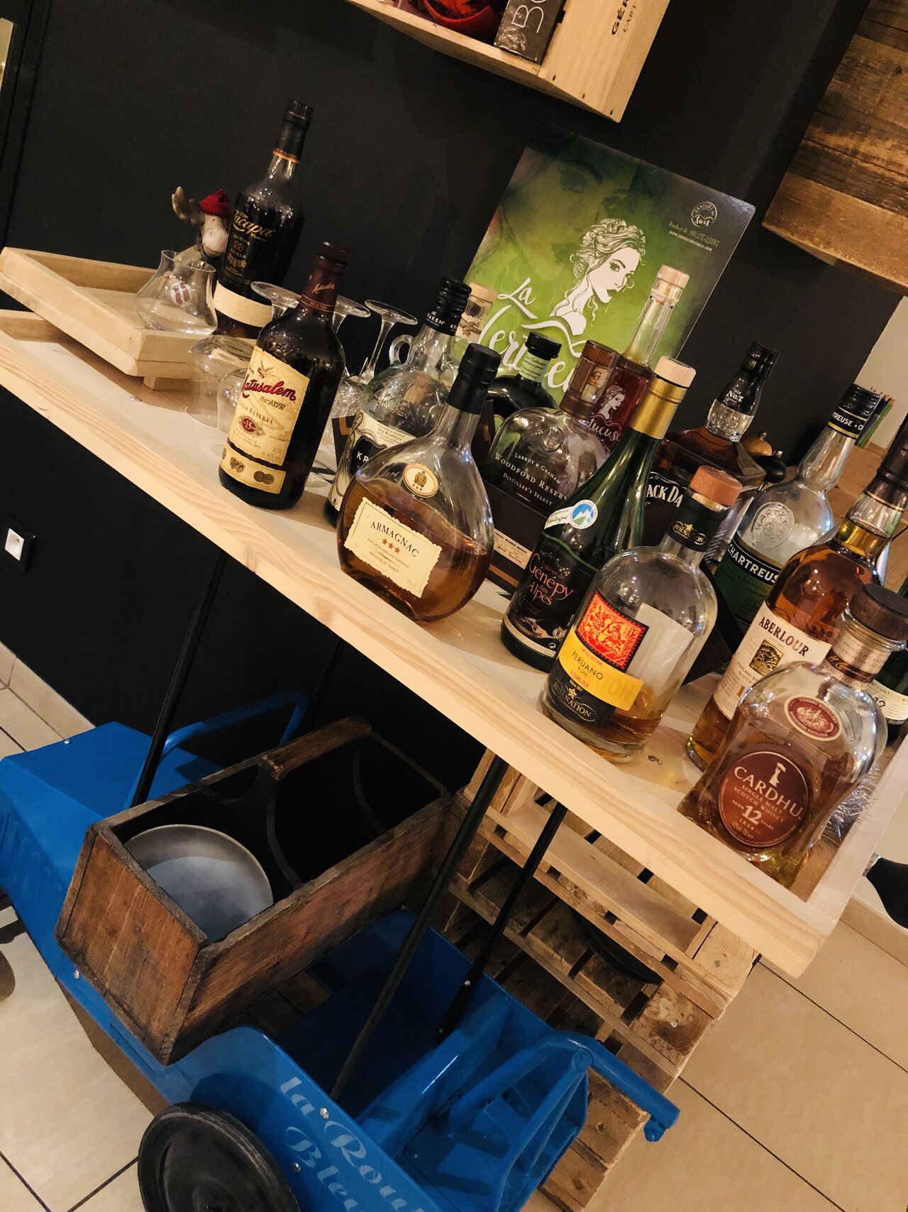 Notre chariot de digestif
