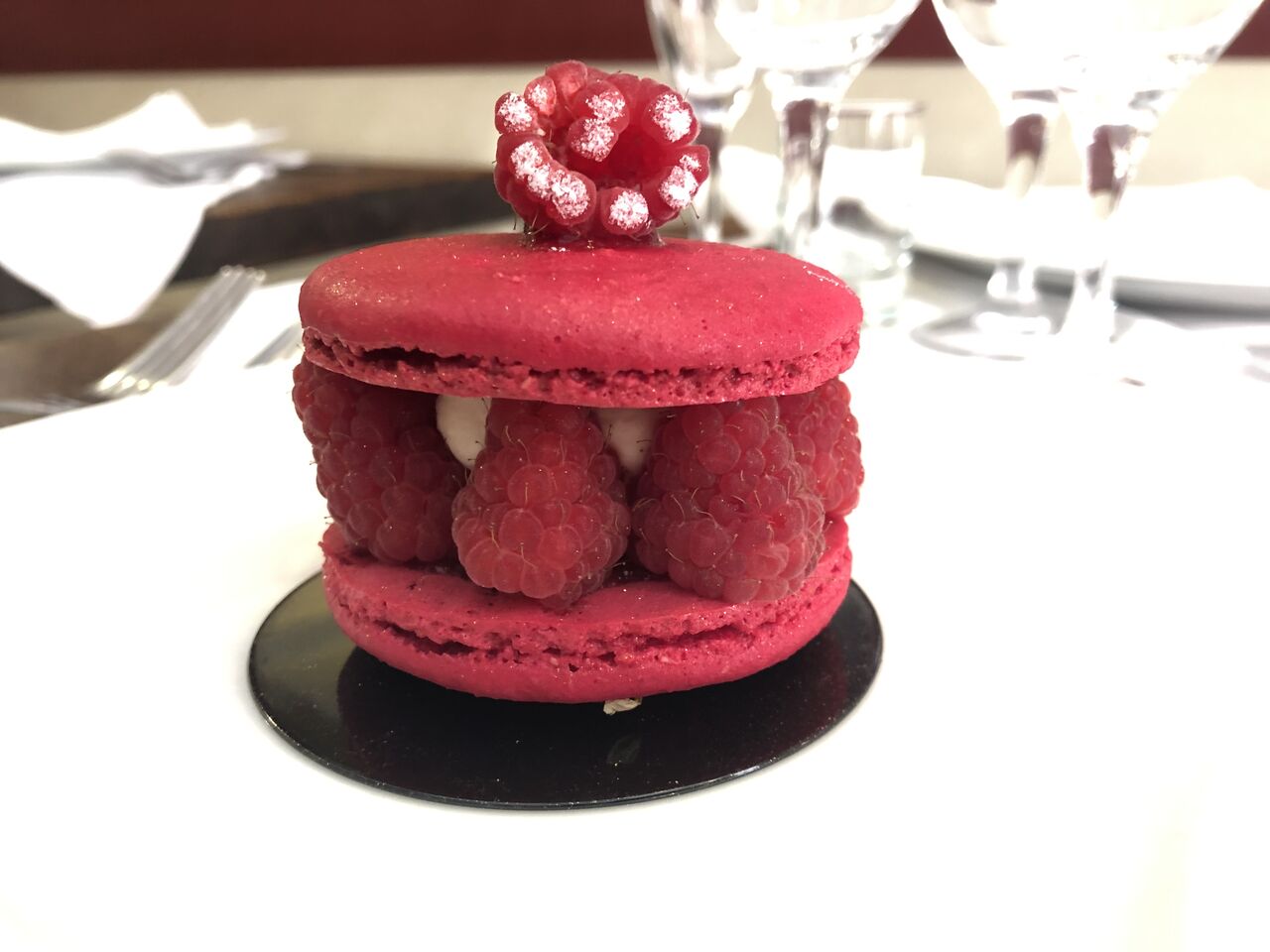 Le macaron framboise de « Benjamin »