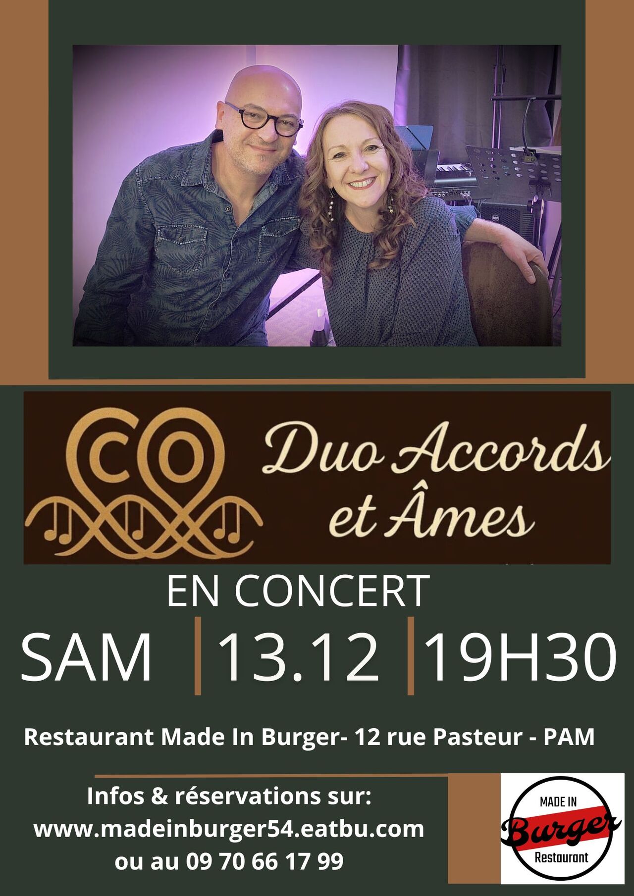 Soirée Concert le 13 Décembre 🎼🎹