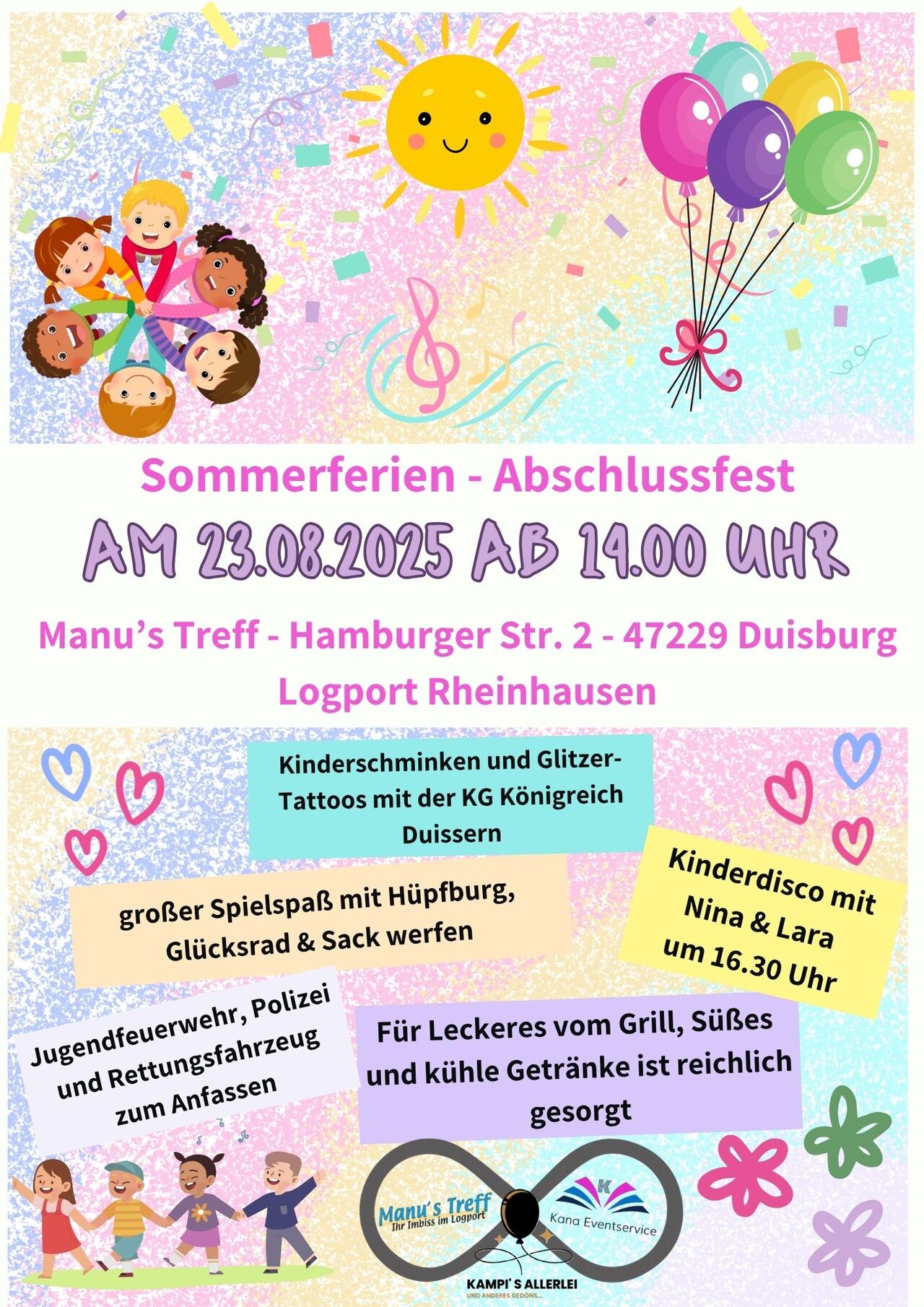 Sommerferien-Abschlußfest for Kids