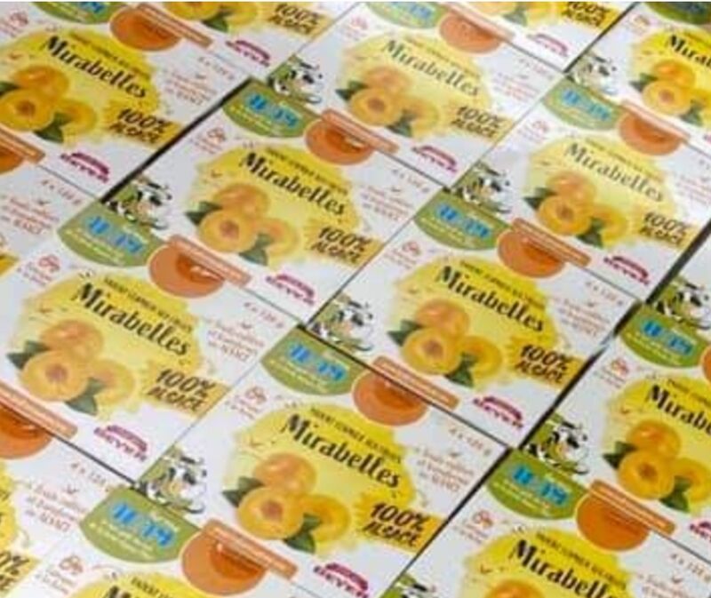 Yaourts fermiers 100% Alsace mirabelles Ferme Adam - 4x125gr - 2,45€