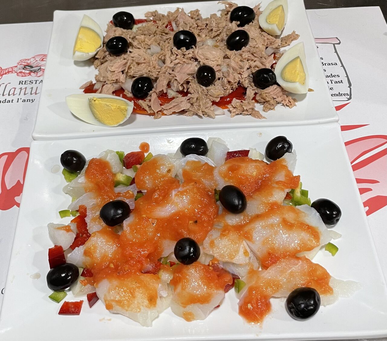 Esqueixada y escalivada