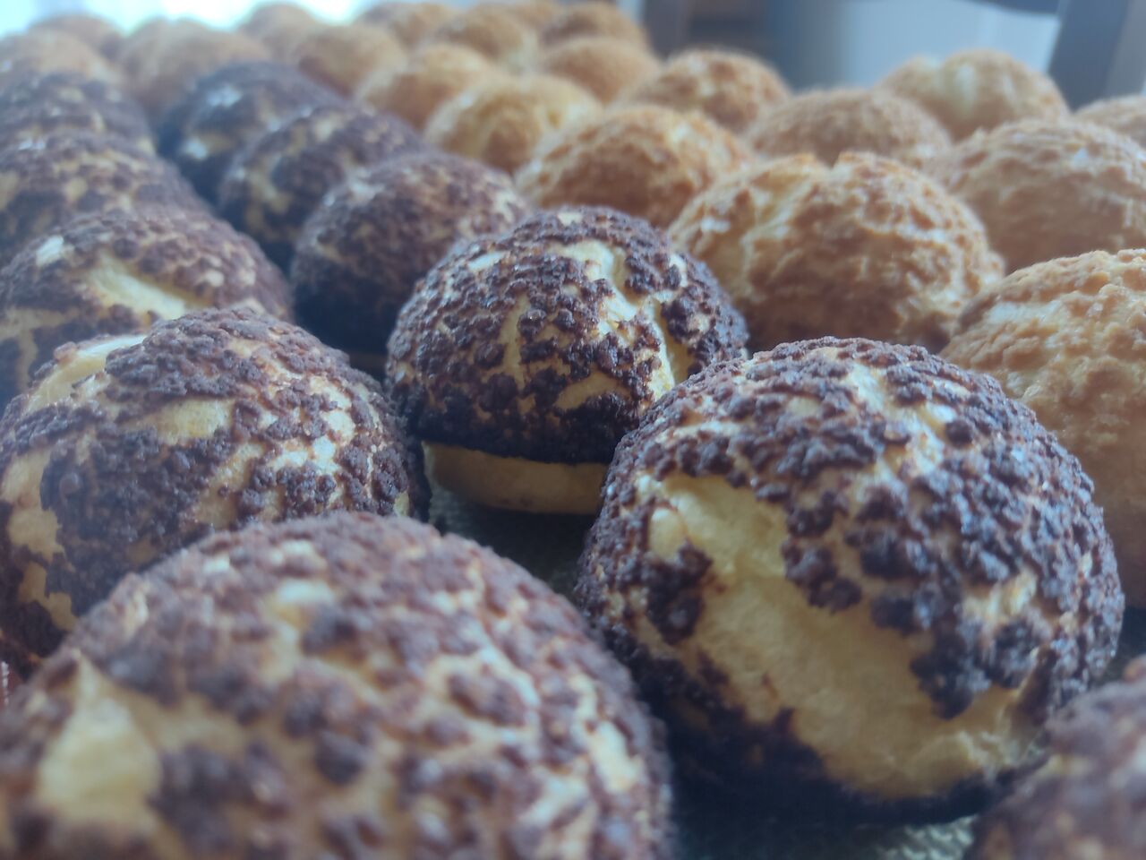 Choux craquelin